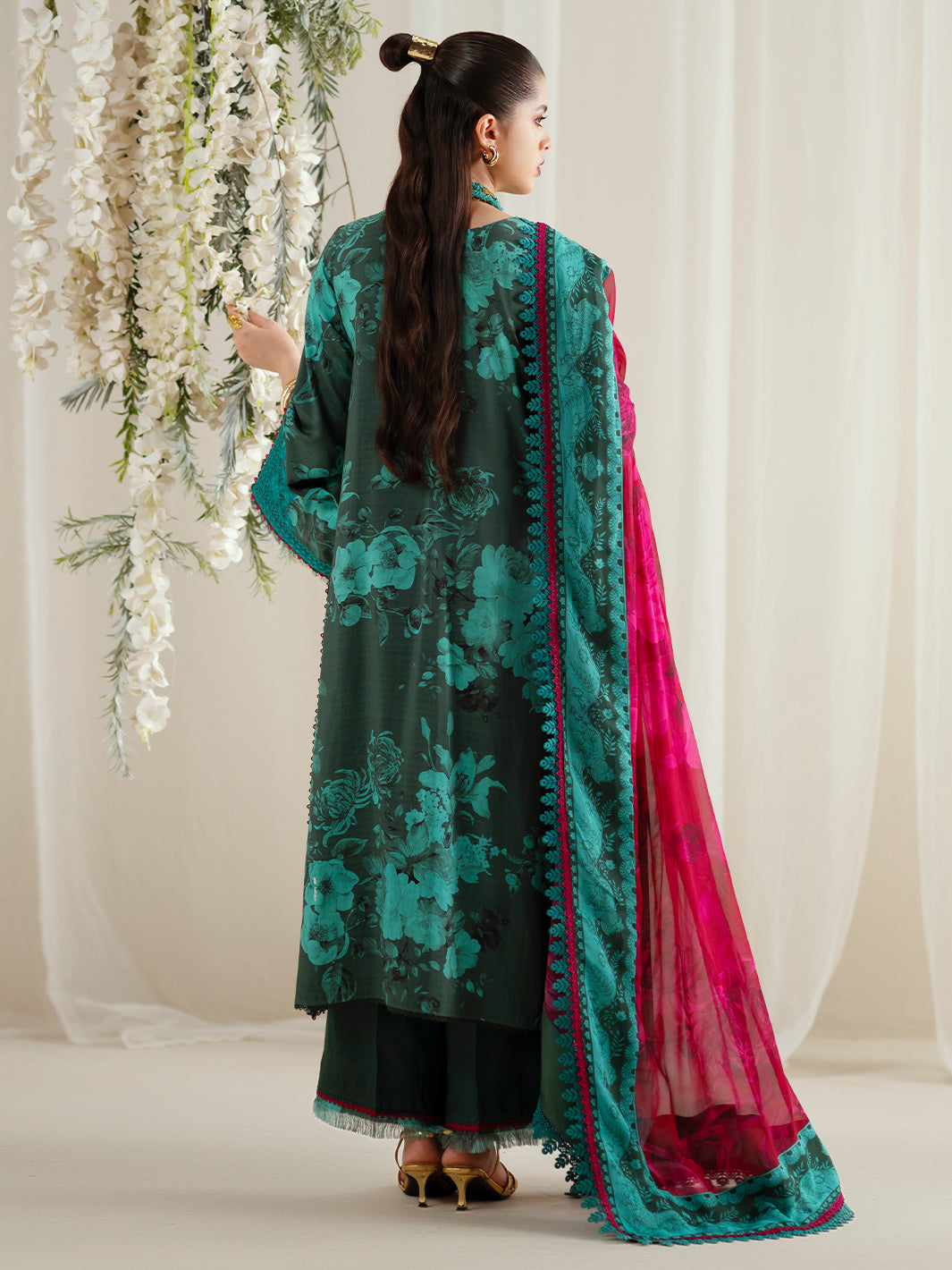 Bin Ilyas | Eres Bonita Viscose 25 | 1106-B - Official Bin Ilyas stockist in UK - Sakeena London