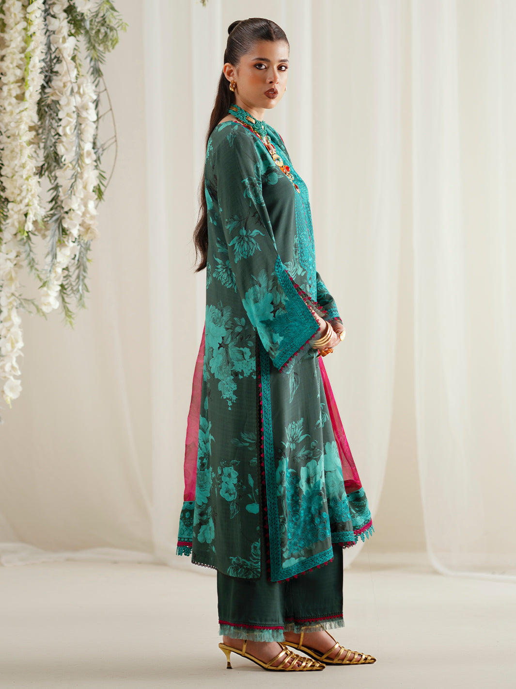 Bin Ilyas | Eres Bonita Viscose 25 | 1106-B - Official Bin Ilyas stockist in UK - Sakeena London