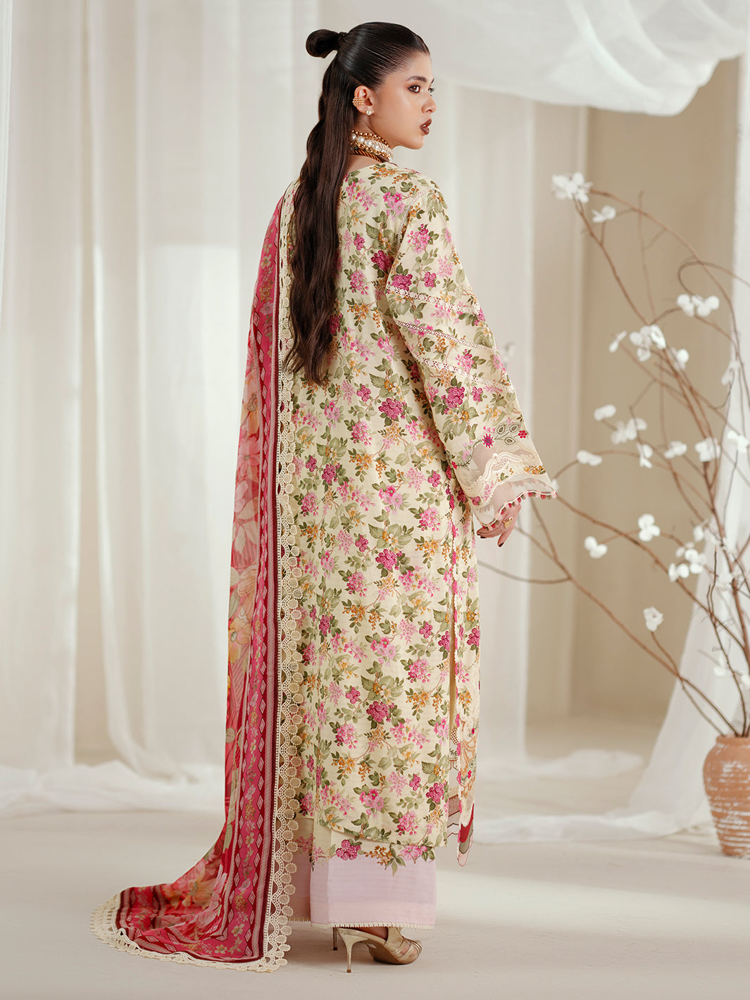 Bin Ilyas | Eres Bonita Viscose 25 | 1107-A - Official Bin Ilyas stockist in UK - Sakeena London
