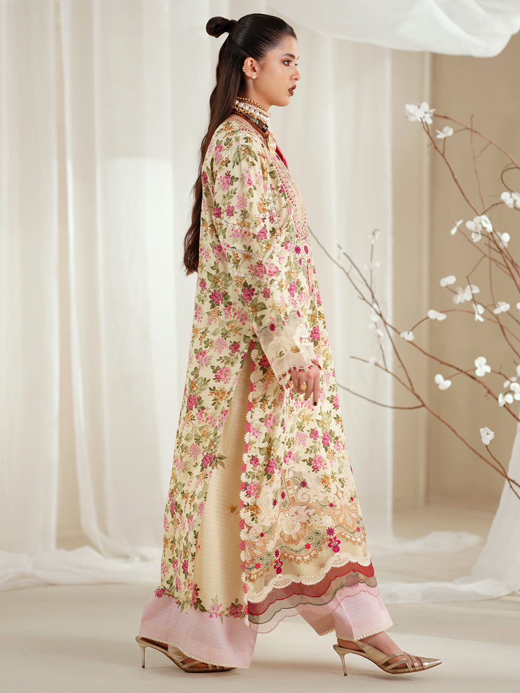 Bin Ilyas | Eres Bonita Viscose 25 | 1107-A - Official Bin Ilyas stockist in UK - Sakeena London