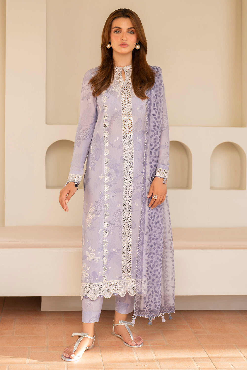 Jazmin | Summer Lawn | USE-9049 - Official Jazmin stockist in UK - Sakeena London