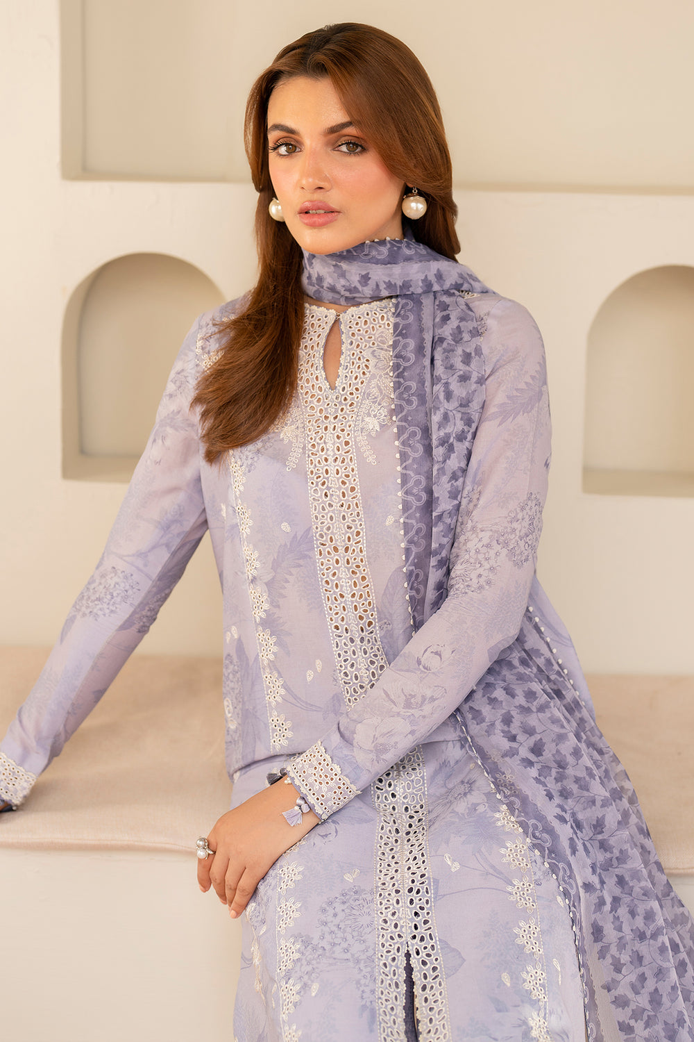 Jazmin | Summer Lawn | USE-9049 - Official Jazmin stockist in UK - Sakeena London