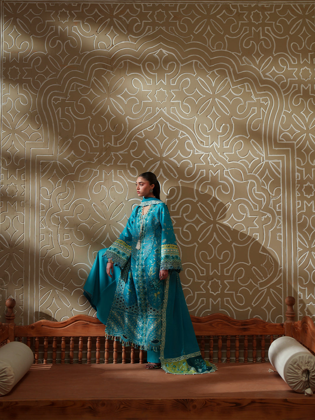 Bin Ilyas | Mashriq Luxury Lawn 26 | D-116-B