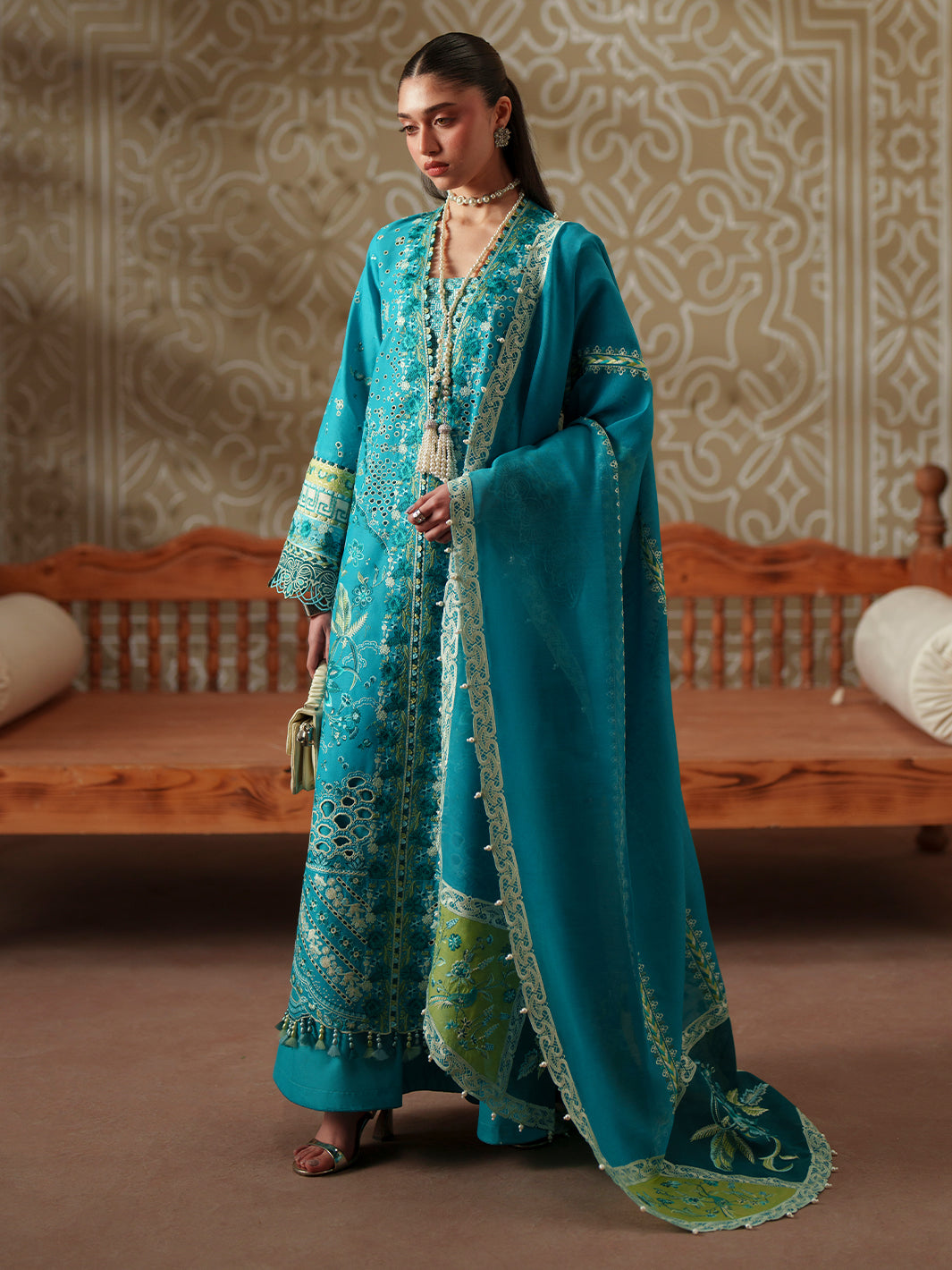 Bin Ilyas | Mashriq Luxury Lawn 26 | D-116-B