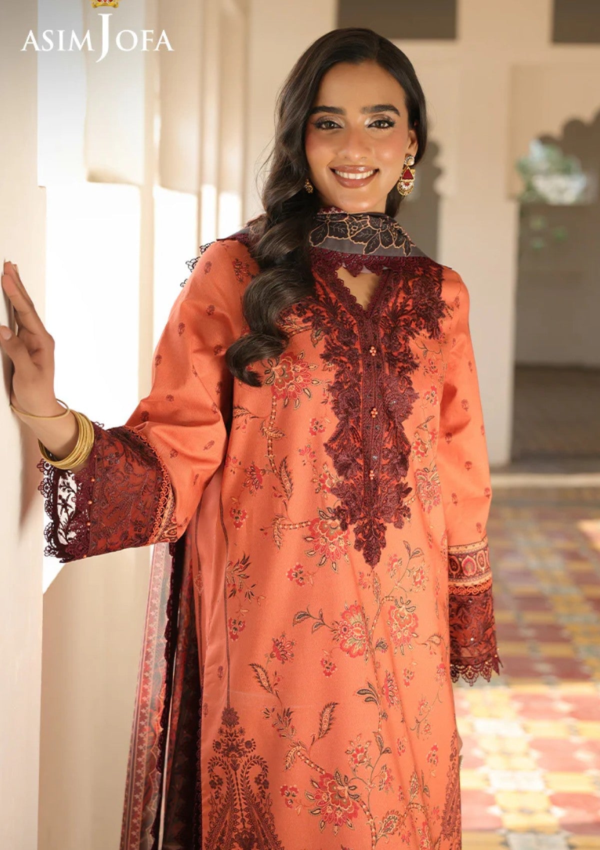 Lawn - Asim Jofa - Eid Signature - Festive 25 - AJUBF-43