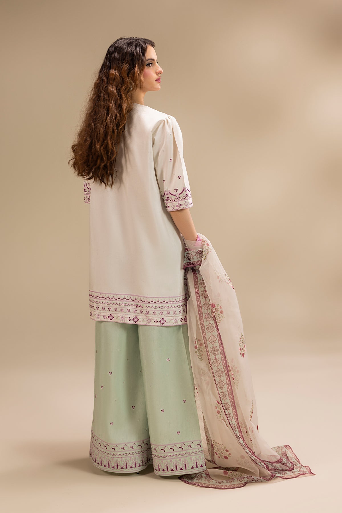 Erum Khan | Lillia Summer Edit | Pearl Blush - Official Erum Khan stockist in UK - Sakeena London