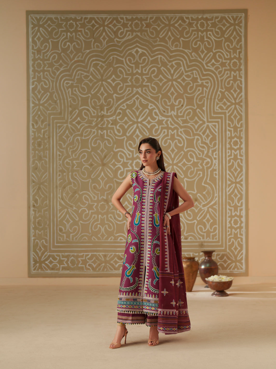 Bin Ilyas | Mashriq Luxury Lawn 26 | D-118-A