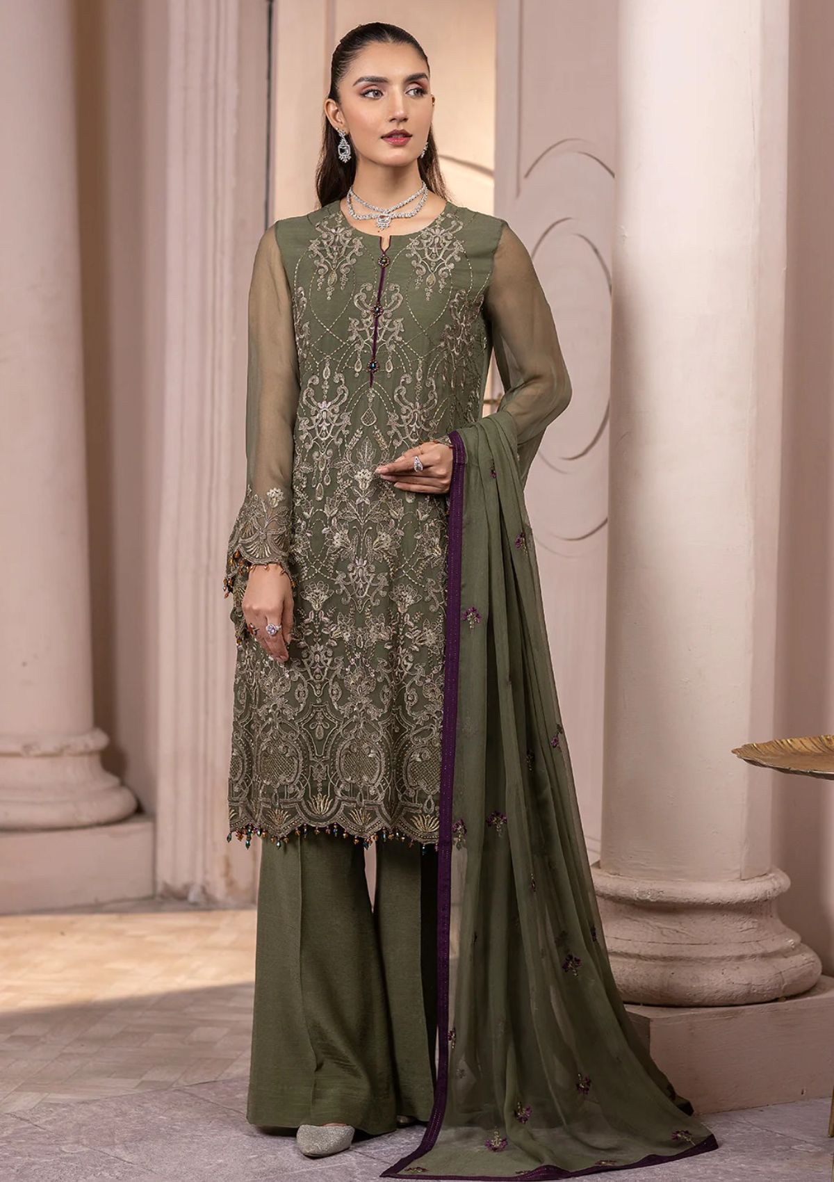 Formal Collection - Flossie - Haya - Kuch Khas - K#1407 - ZEBA