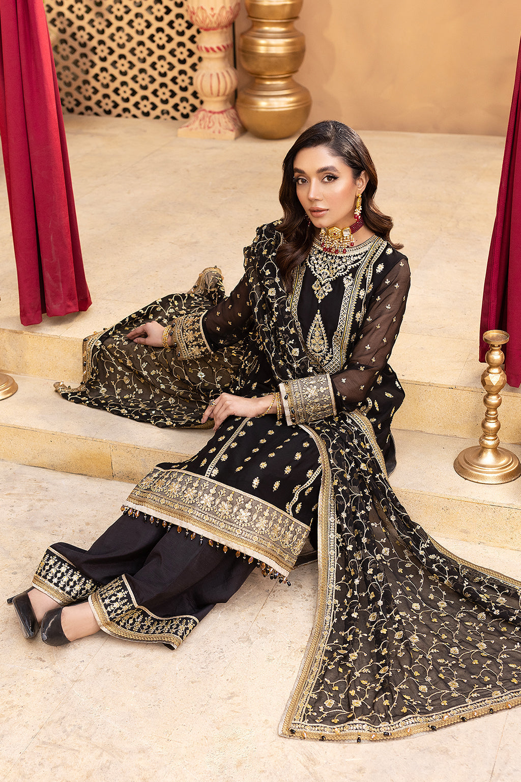 Neeshay | Dastgah Festive Formals | LEILA - Official Neeshay stockist in UK - Sakeena London
