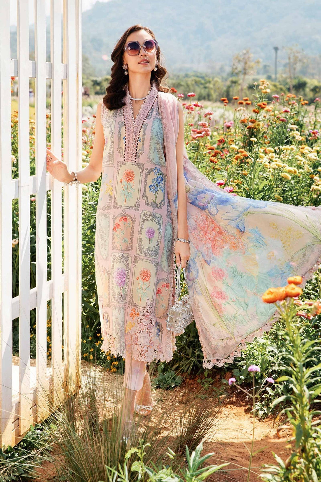 Maria B | M Prints 25 | MPT-2511-A - Official Maria B stockist in UK - Sakeena London