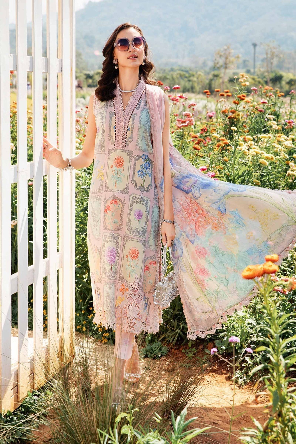 Maria B | M Prints 25 | MPT-2511-A - Official Maria B stockist in UK - Sakeena London