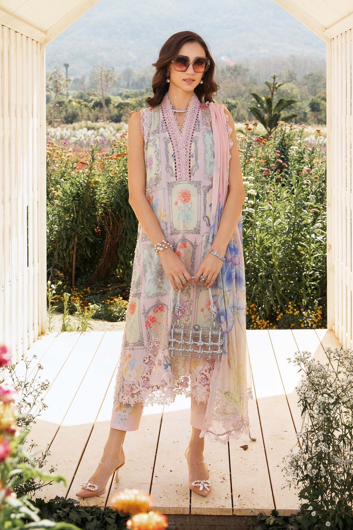 Maria B | M Prints 25 | MPT-2511-A - Official Maria B stockist in UK - Sakeena London