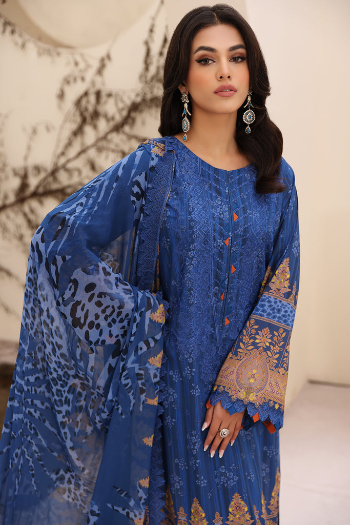 Charizma | Naranji Embroidered Lawn 24 | CN4-005 - Official Charizma stockist in UK - Sakeena London