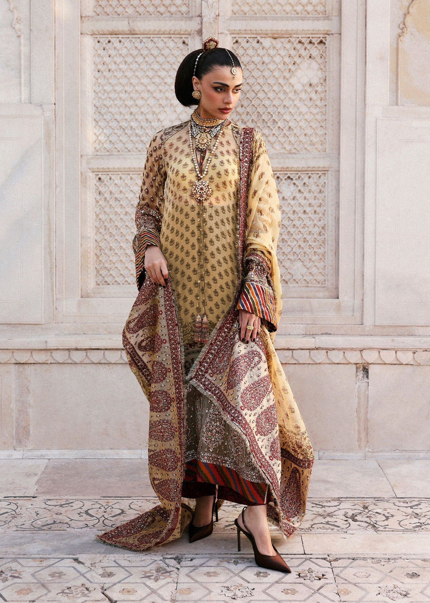 Hussain Rehar | Luxury Pret AW 25 | Marigale - Official Hussain Rehar stockist in UK - Sakeena London