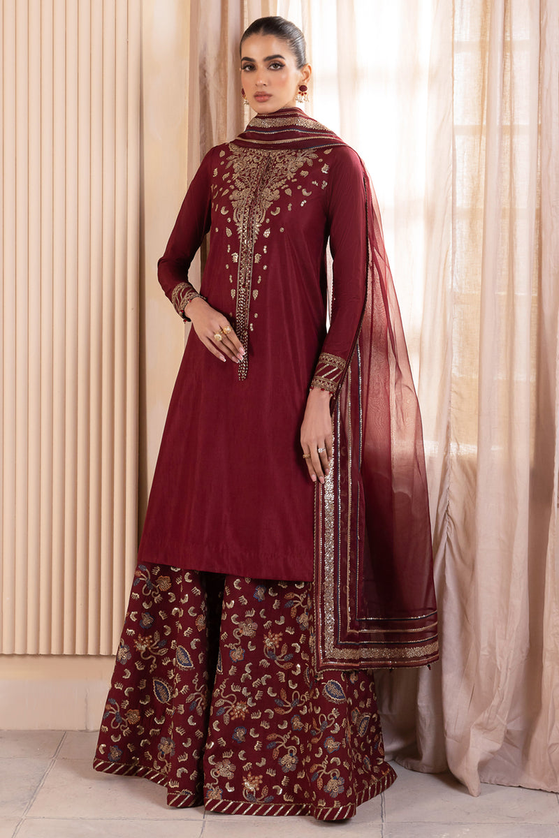 Jazmin | Formals Collection | RAW SILK UR-7016 - Official Jazmin stockist in UK - Sakeena London