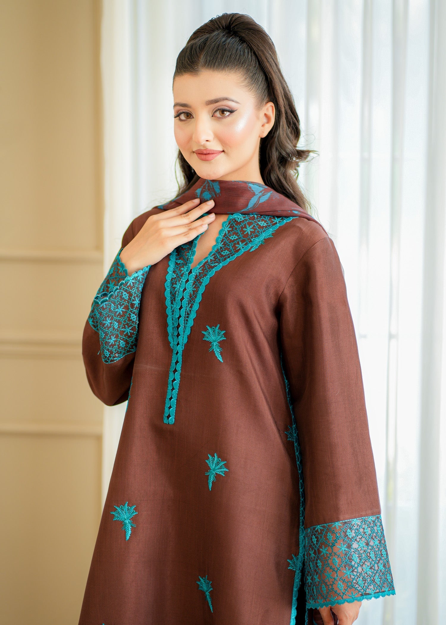 Fozia Khalid | Silk Spire | COCOA - Official Fozia Khalid stockist in UK - Sakeena London