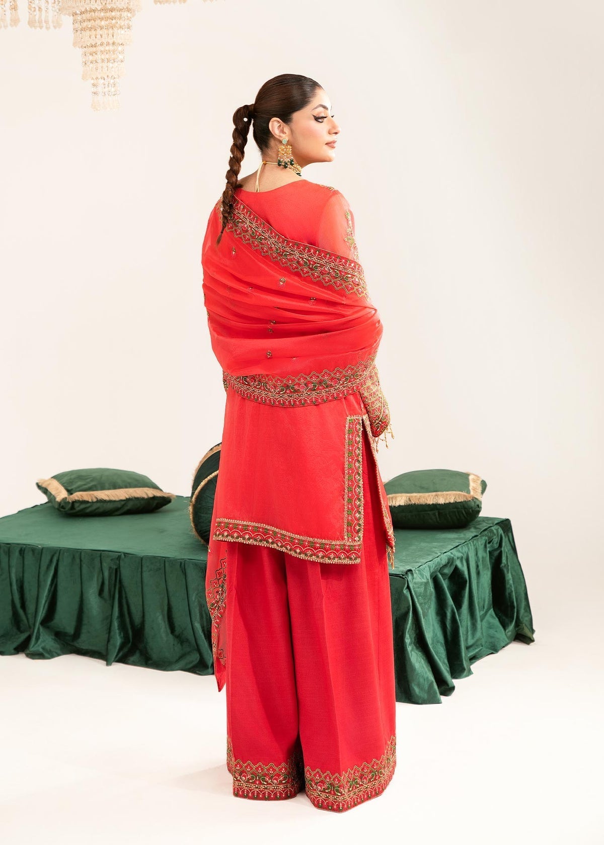 Dastoor | Sajni Luxury Eid Collection 24 | Khudeeja - Official Dastoor stockist in UK - Sakeena London
