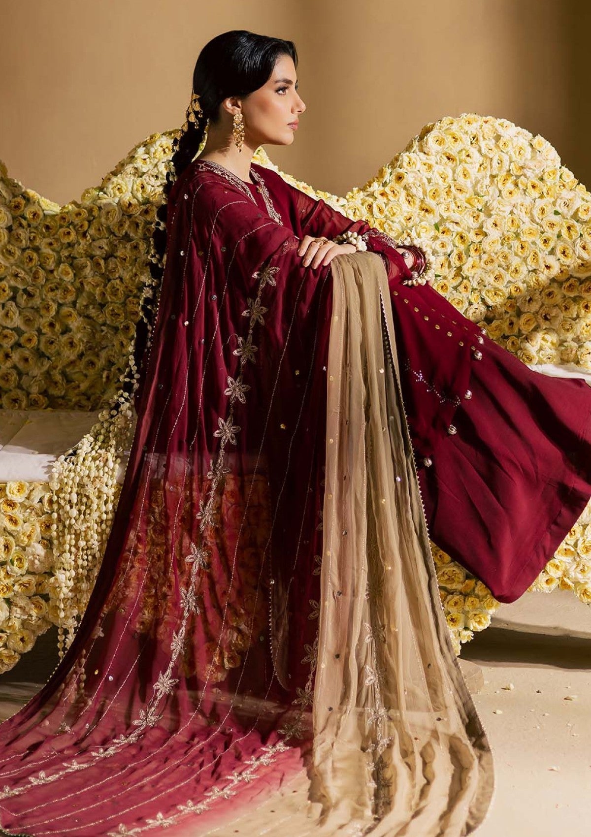 Formals - Nureh - Mukeshkari - Chiffon 25 - MK#16