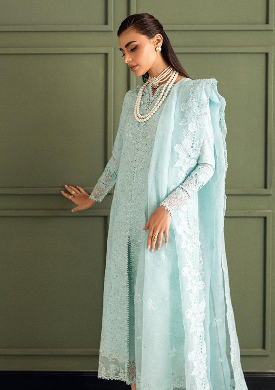 Lawn - Qalamkar - Chikankari - Eid Edit 25 - CS#06 - NEESHÃÂÃÂ