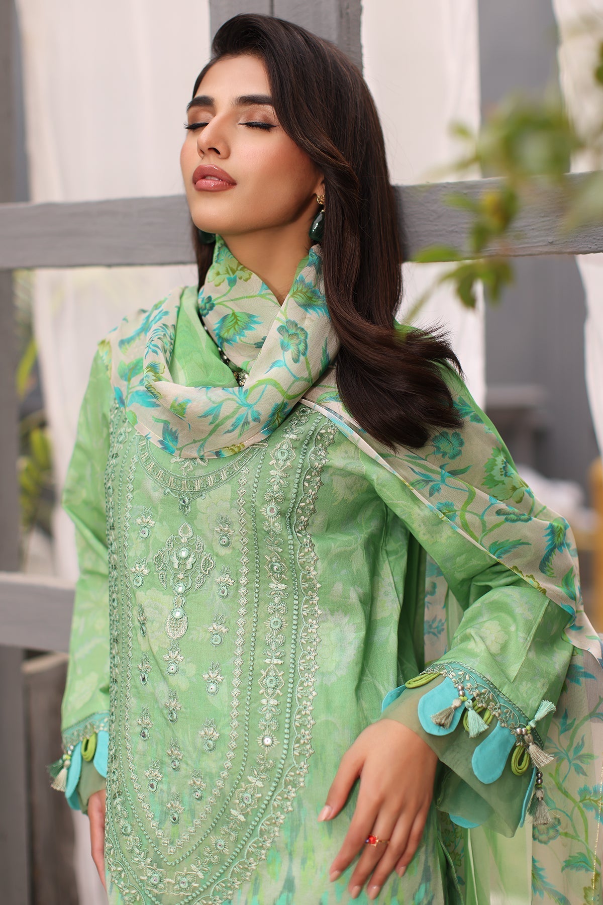 Charizma | Lawn Collection 24 | CCS4-01 - Official Charizma stockist in UK - Sakeena London