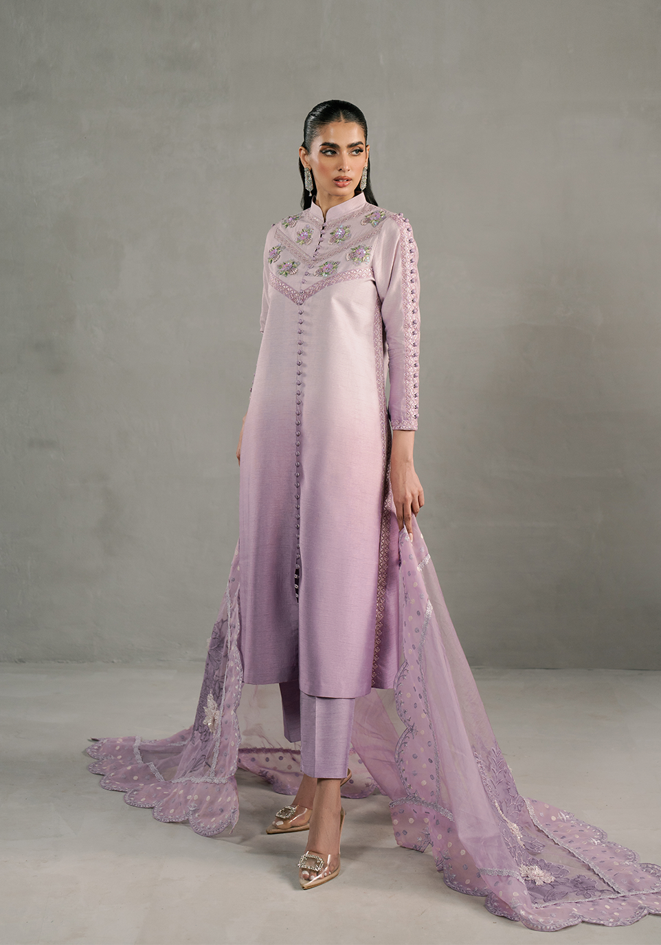 Zarqash | Silk Edit | ZQS 011 ELENA - Official Zarqash stockist in UK - Sakeena London