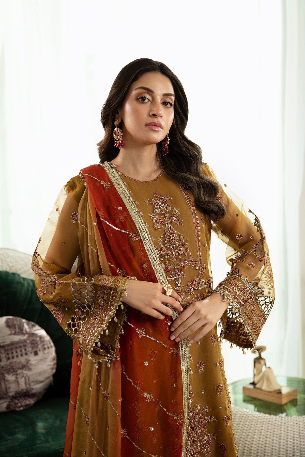 Raeesa Premium | Dehleez Formals | Dl 1034 - Official Raeesa Premium stockist in UK - Sakeena London