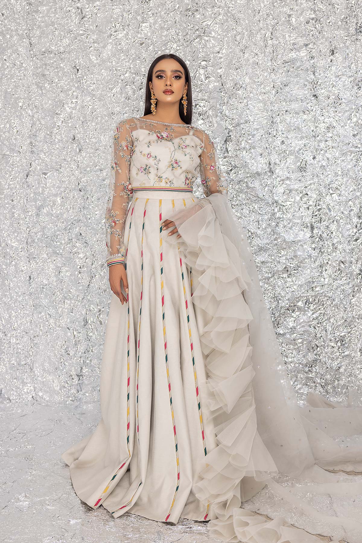 Mina Kashif | Luxury Pret | MK23-04 - Official Mina Kashif stockist in UK - Sakeena London