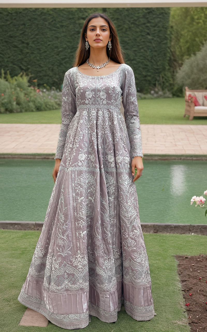 Threads and Motifs | Formal Dresses 25 | Embroidered Maxi - Official Threads and Motifs stockist in UK - Sakeena London