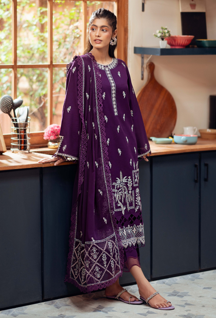 Humdum | Lala Rukh Lawn | Lalarukh - D05 - Official Humdum stockist in UK - Sakeena London