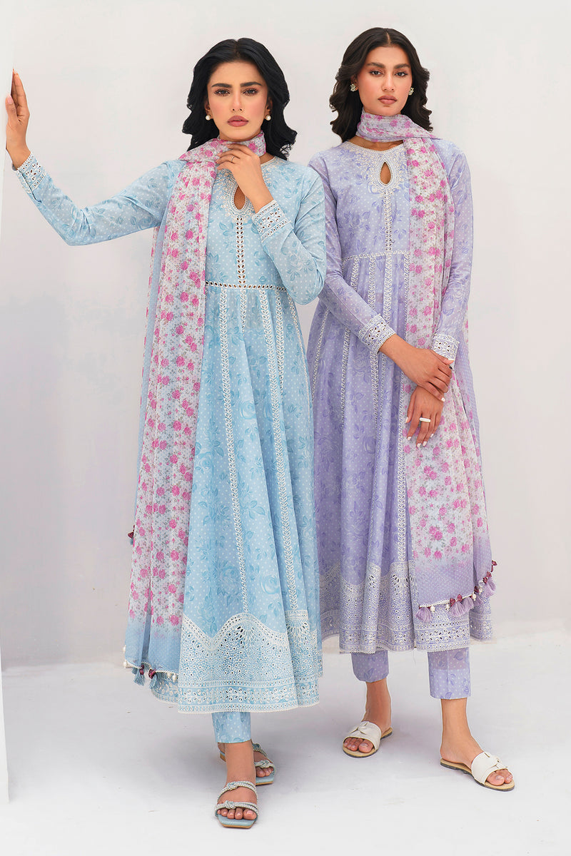 Jazmin | Summer Lawn 25 | USE-9106 - Official Jazmin stockist in UK - Sakeena London