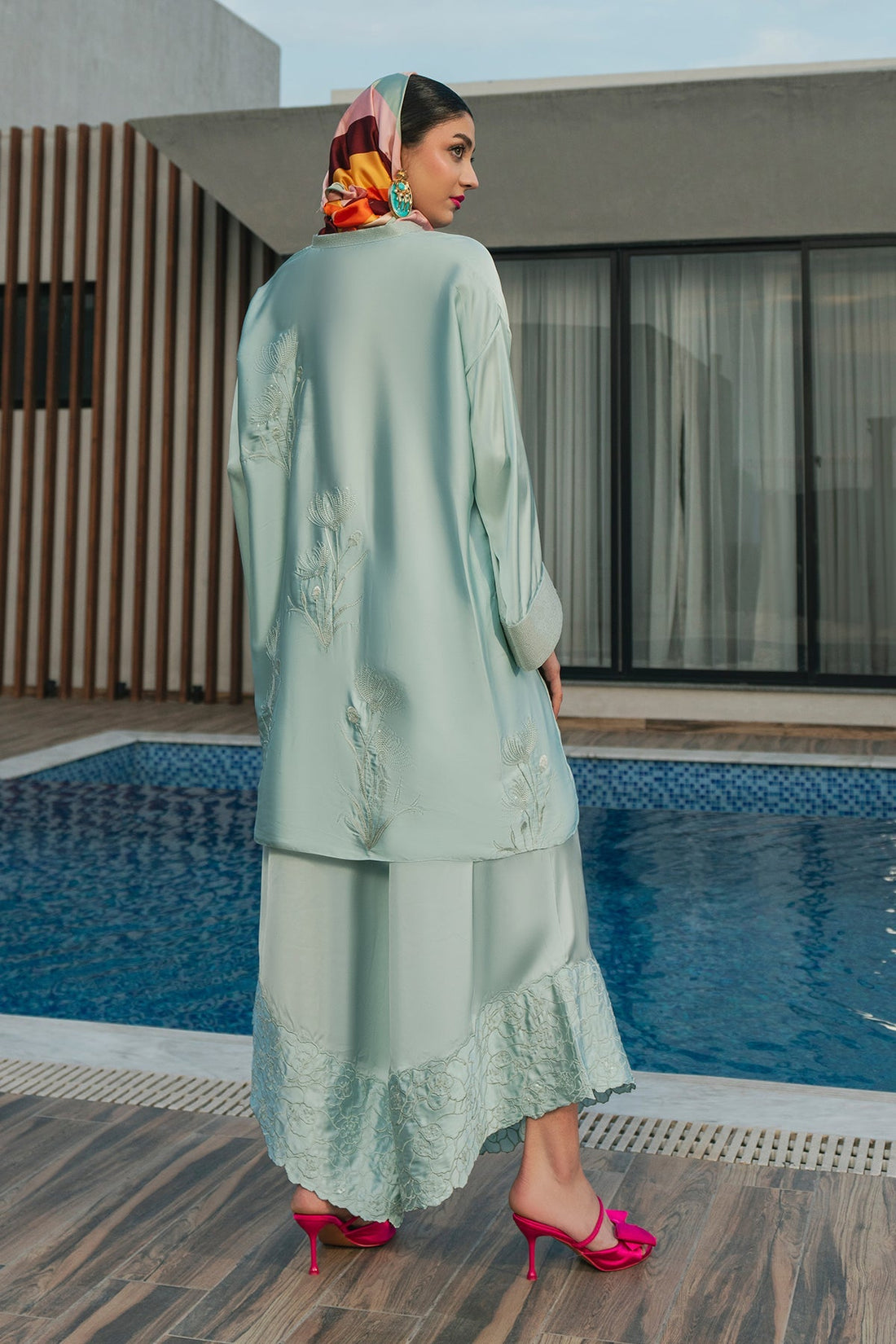 Erum Khan | Eid Edit 25 | Aqua Babe - Official Erum Khan stockist in UK - Sakeena London