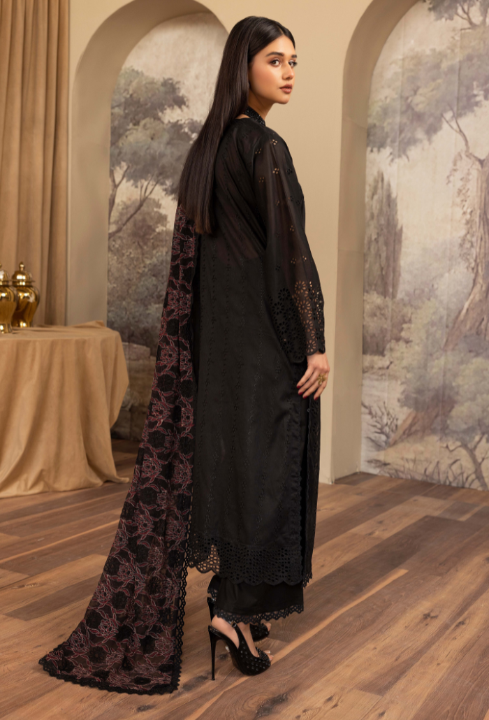 Humdum | Elegant Chikankari 25 | D01 - Official Humdum stockist in UK - Sakeena London
