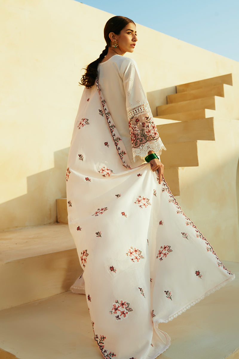 Cross Stitch | Premium Lawn 24 | PASTEL PINK - Official Cross Stitch stockist in UK - Sakeena London