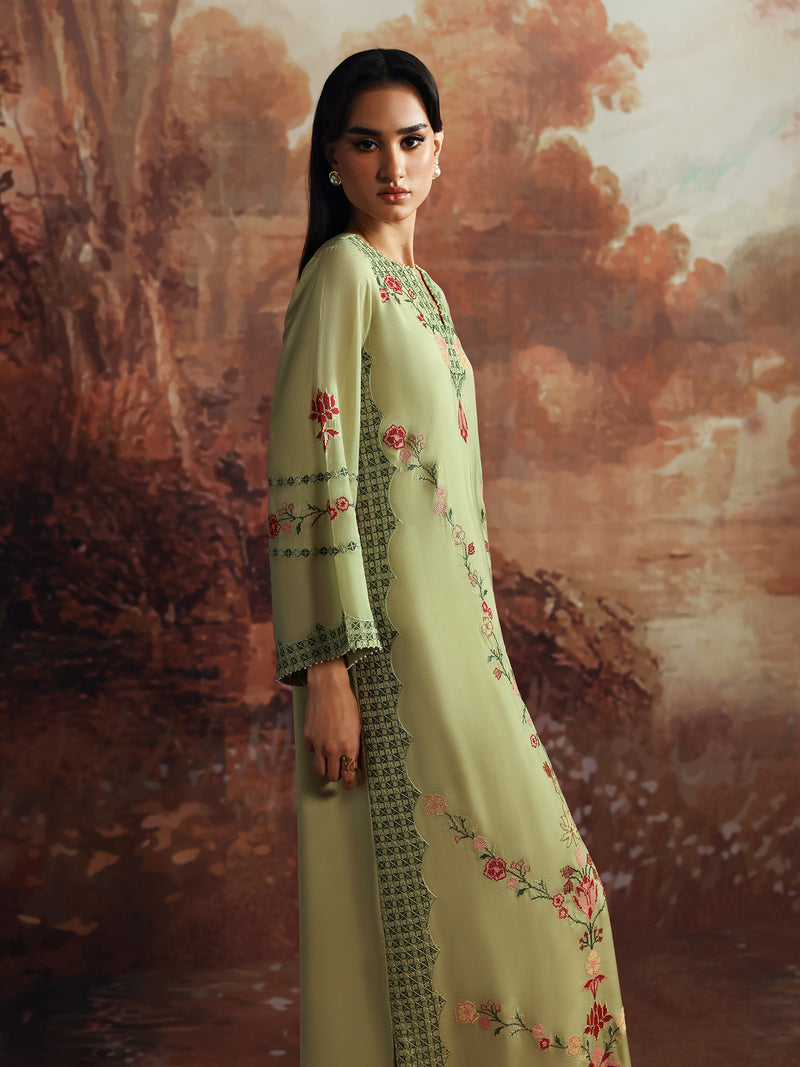 Caia | Embroidered Edit | Olive Bloom - Official Caia stockist in UK - Sakeena London