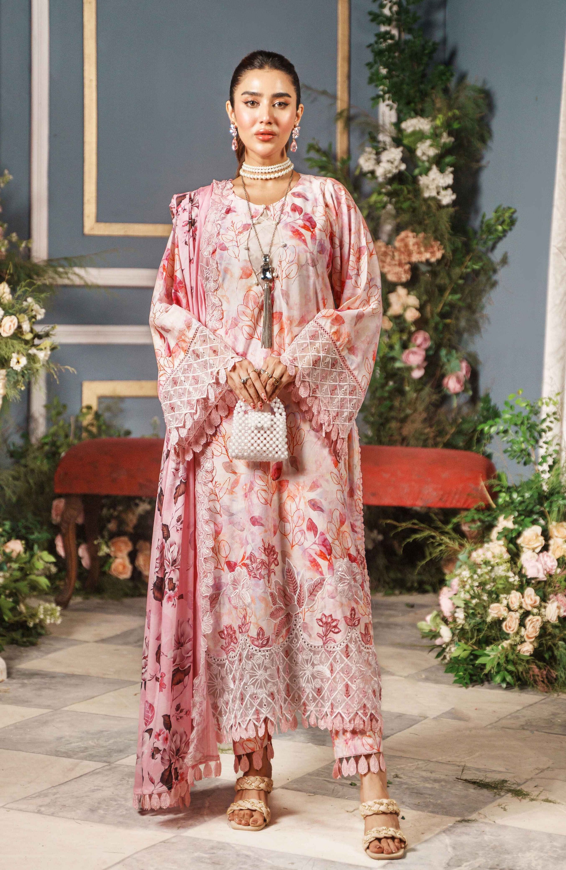 Al Zohaib | Printkari Cutwork Applique 24 | PCA-24-12 - Official Al Zohaib stockist in UK - Sakeena London