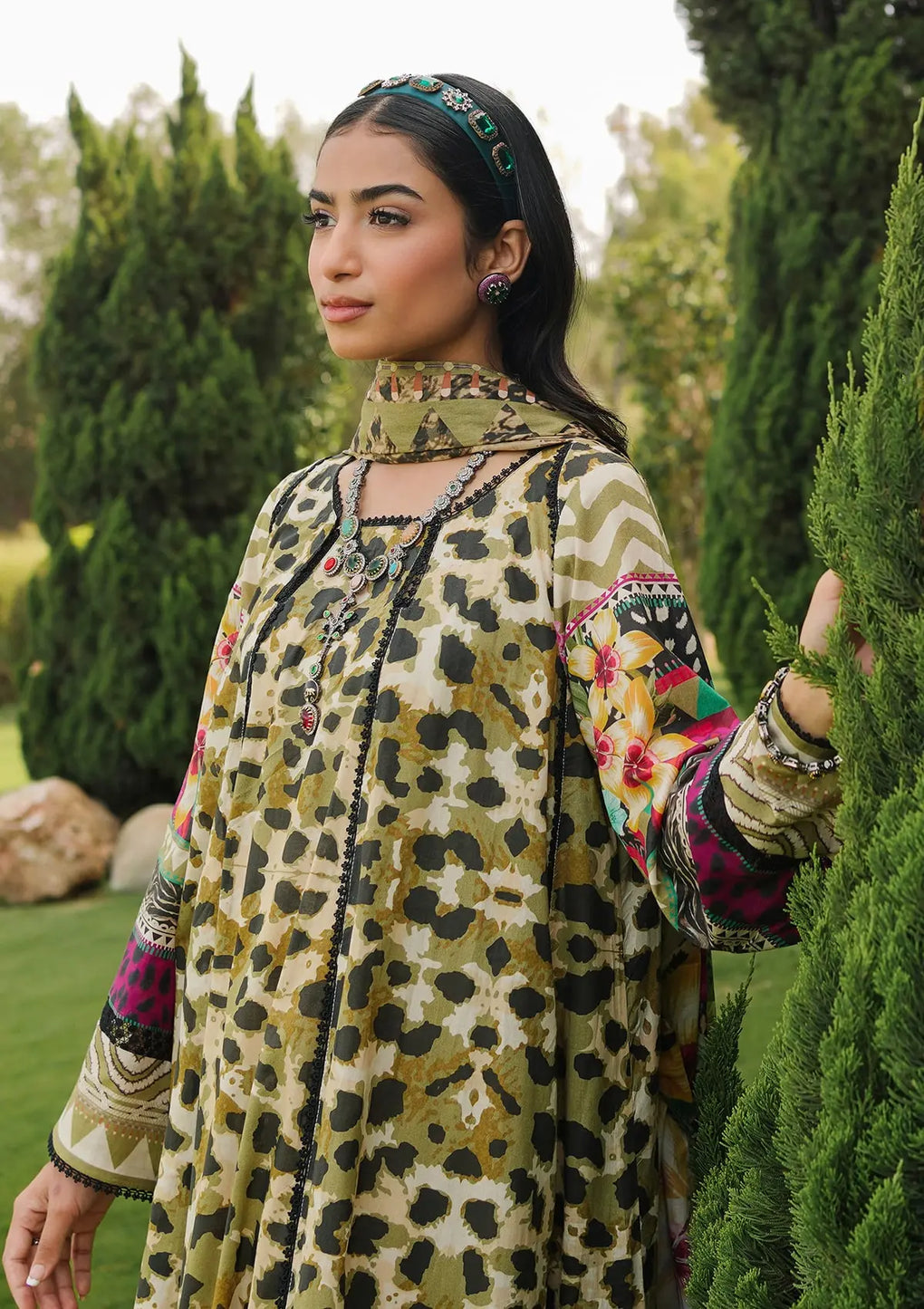 Elaf Premium | Printed Collection 24 | EEP-06B - Wonders - Official Elaf Premium stockist in UK - Sakeena London