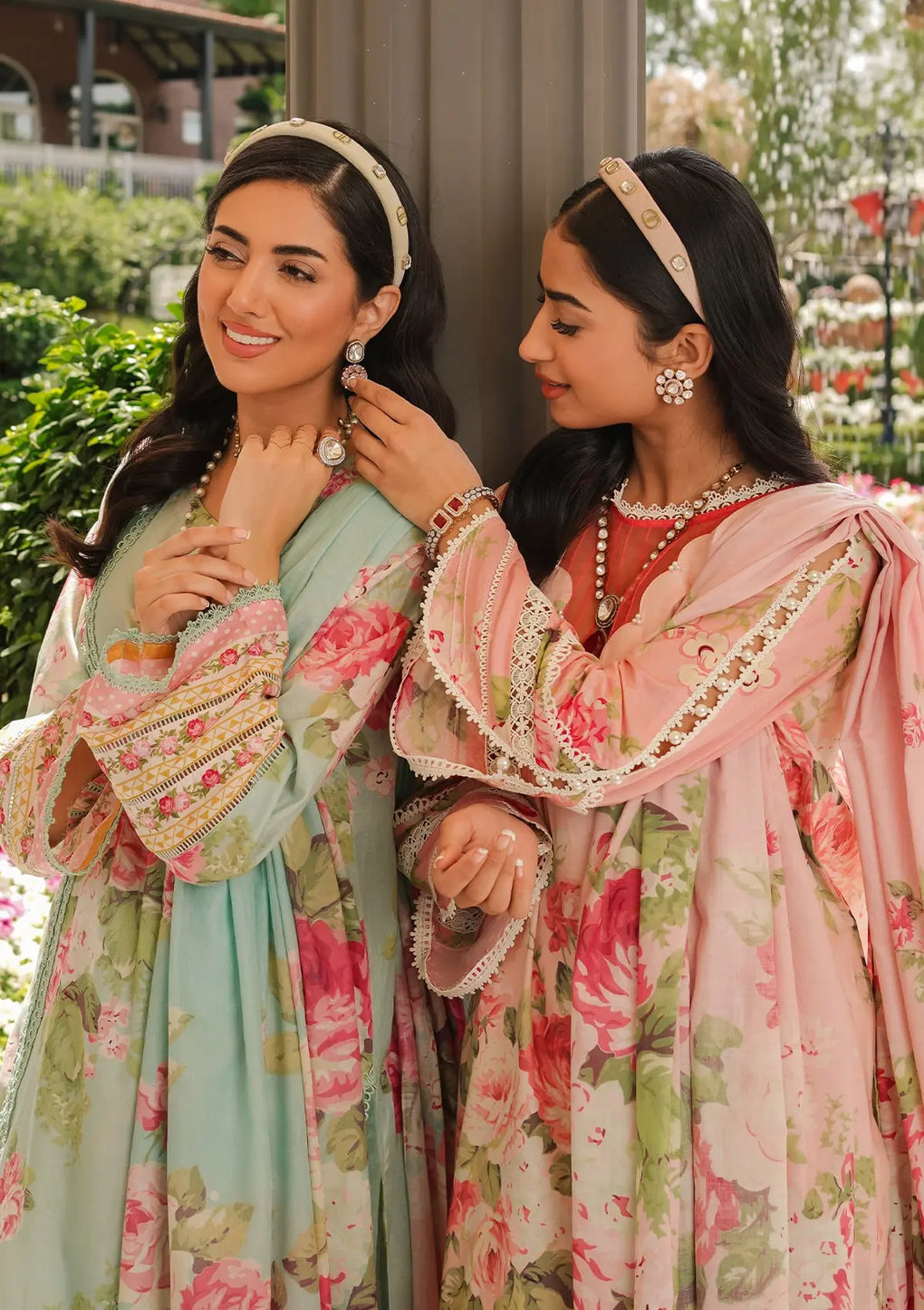 Elaf Premium | Printed Collection 24 | EEP-01B - Petal Pulse - Official Elaf Premium stockist in UK - Sakeena London