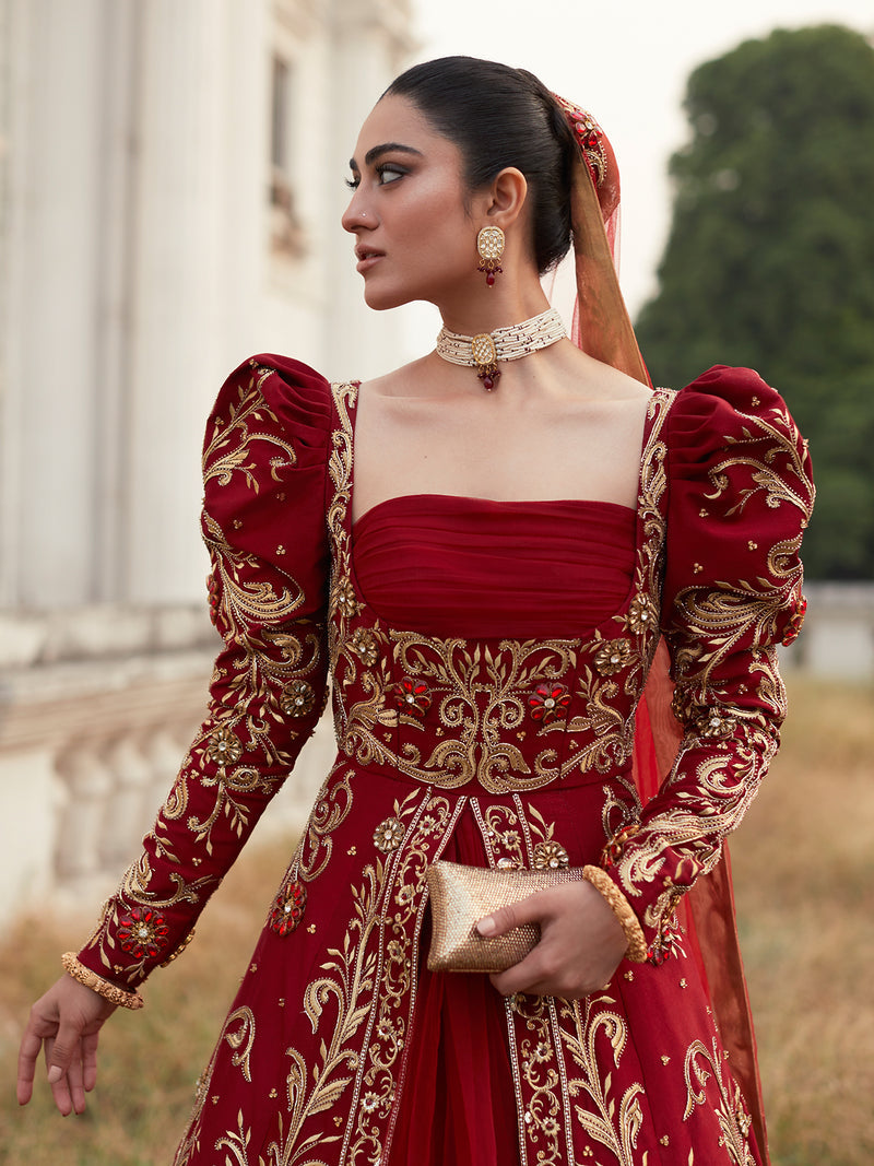 Caia | Haute Couture | The Crimson Queen - Official Caia stockist in UK - Sakeena London