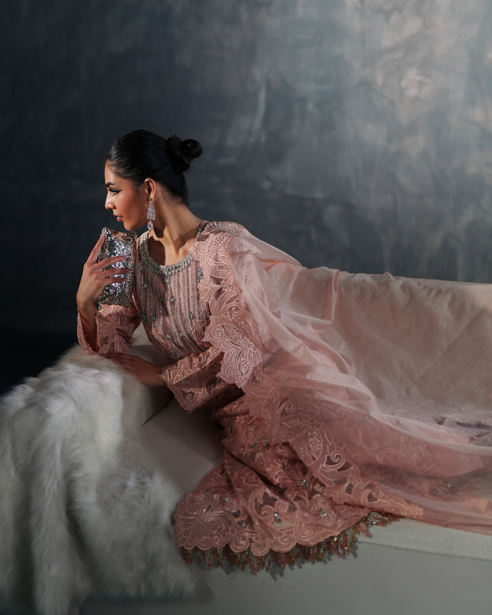 Vasal | Zyra Luxe Pret 26 | Peach Charm - Official Vasal stockist in UK - Sakeena London