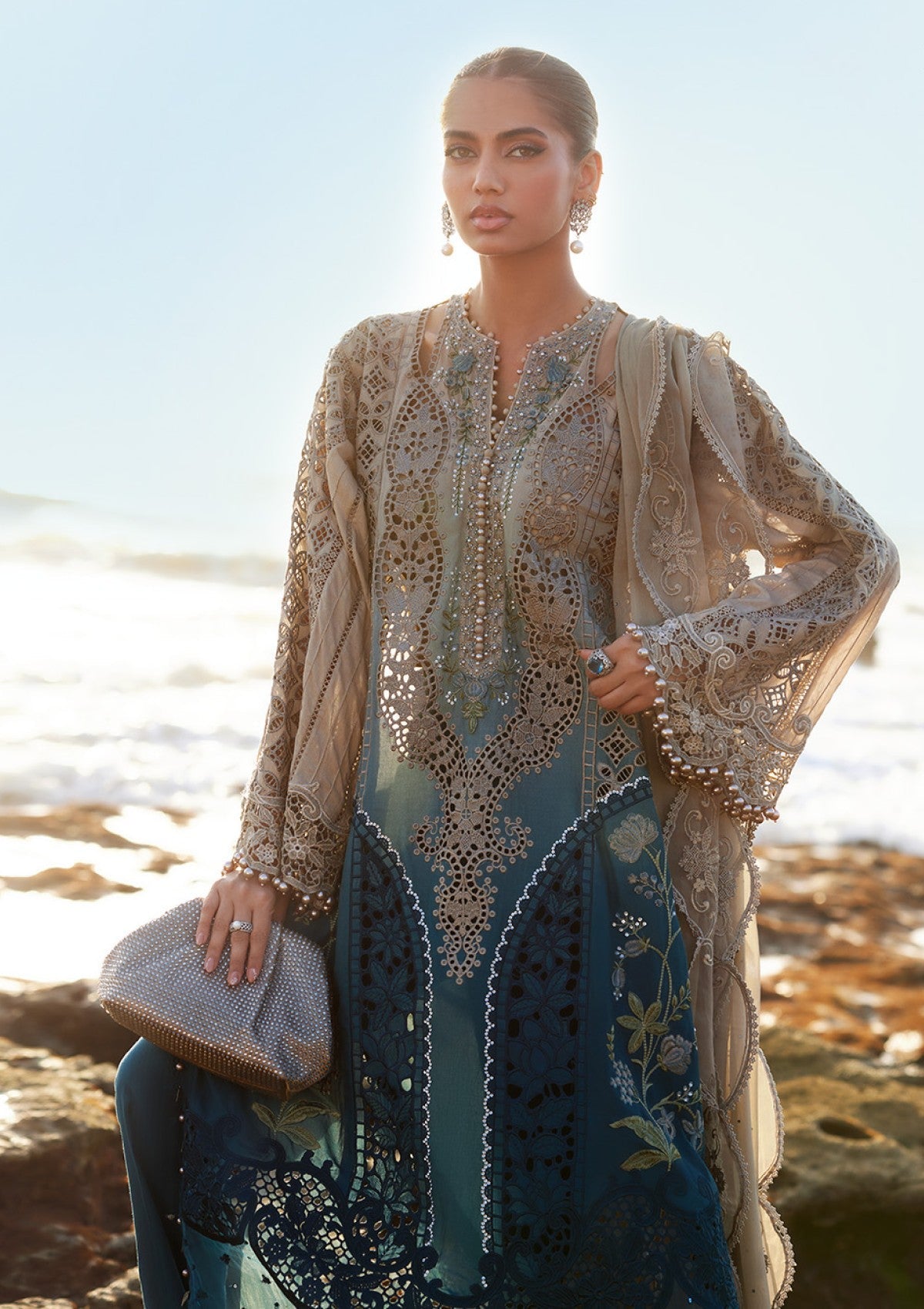 Lawn - Maria B - Eid II - Luxury Edit - MES25#08