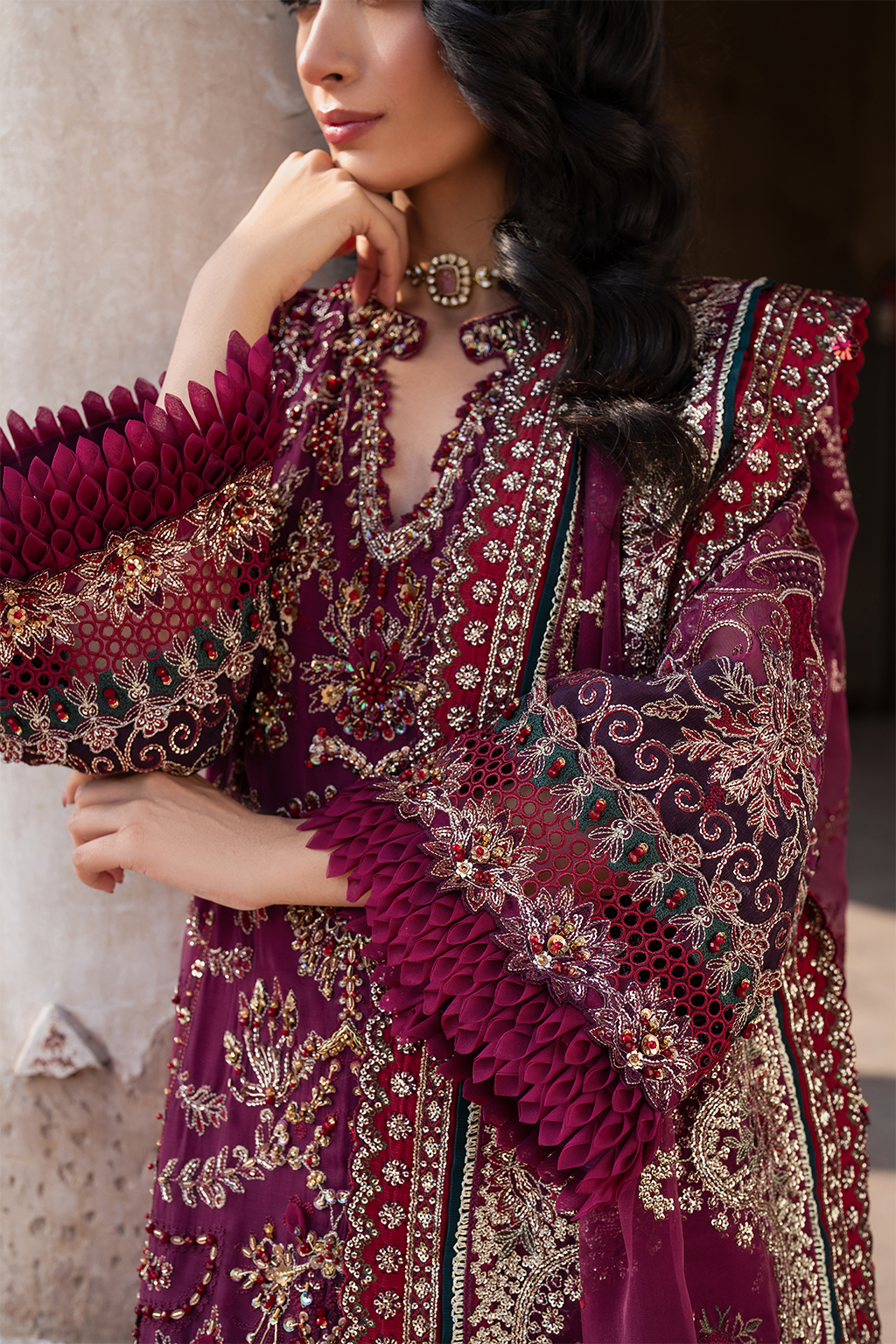 Iznik | Luxury Chiffon | ILC-04 - Official Iznik stockist in UK - Sakeena London