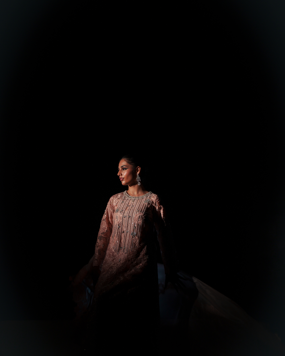 Vasal | Zyra Luxe Pret 26 | Peach Charm - Official Vasal stockist in UK - Sakeena London