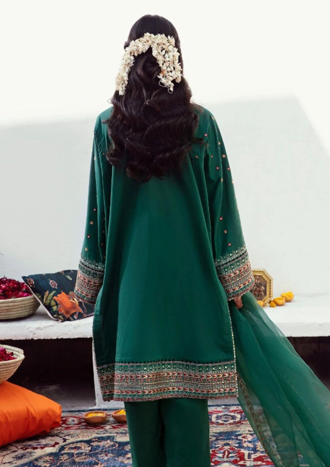 Lawn Collection - Ayzel  - Raqs Festive - AR#3 | Saqafat