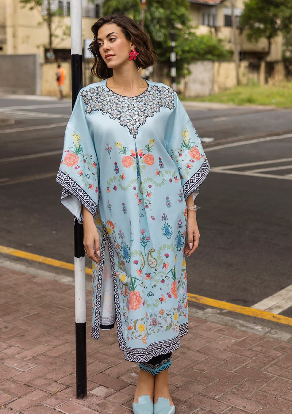 Lawn - Mushq - Hemline - La Dolce - Prints - D#01A - Nerina