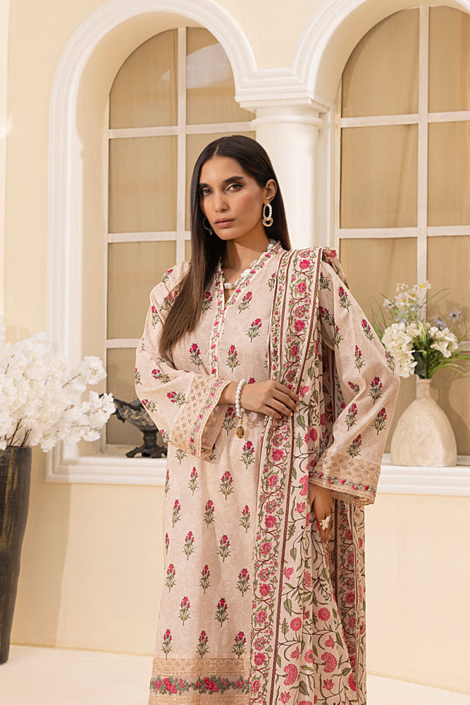 LSM | Embroidered and Printed Lawn | LG-MM-0225 - Official LSM stockist in UK - Sakeena London