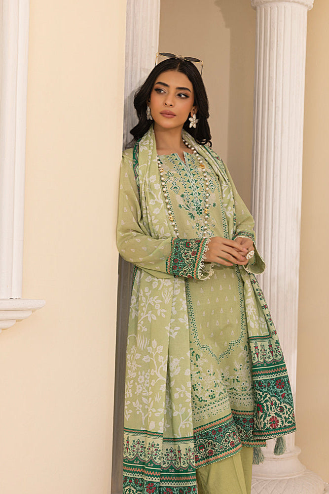 LSM | Embroidered and Printed Lawn | LG-MM-0246 - Official LSM stockist in UK - Sakeena London