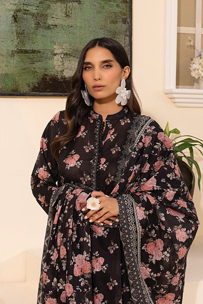 LSM | Embroidered and Printed Lawn | LG-MM-0249 - Official LSM stockist in UK - Sakeena London