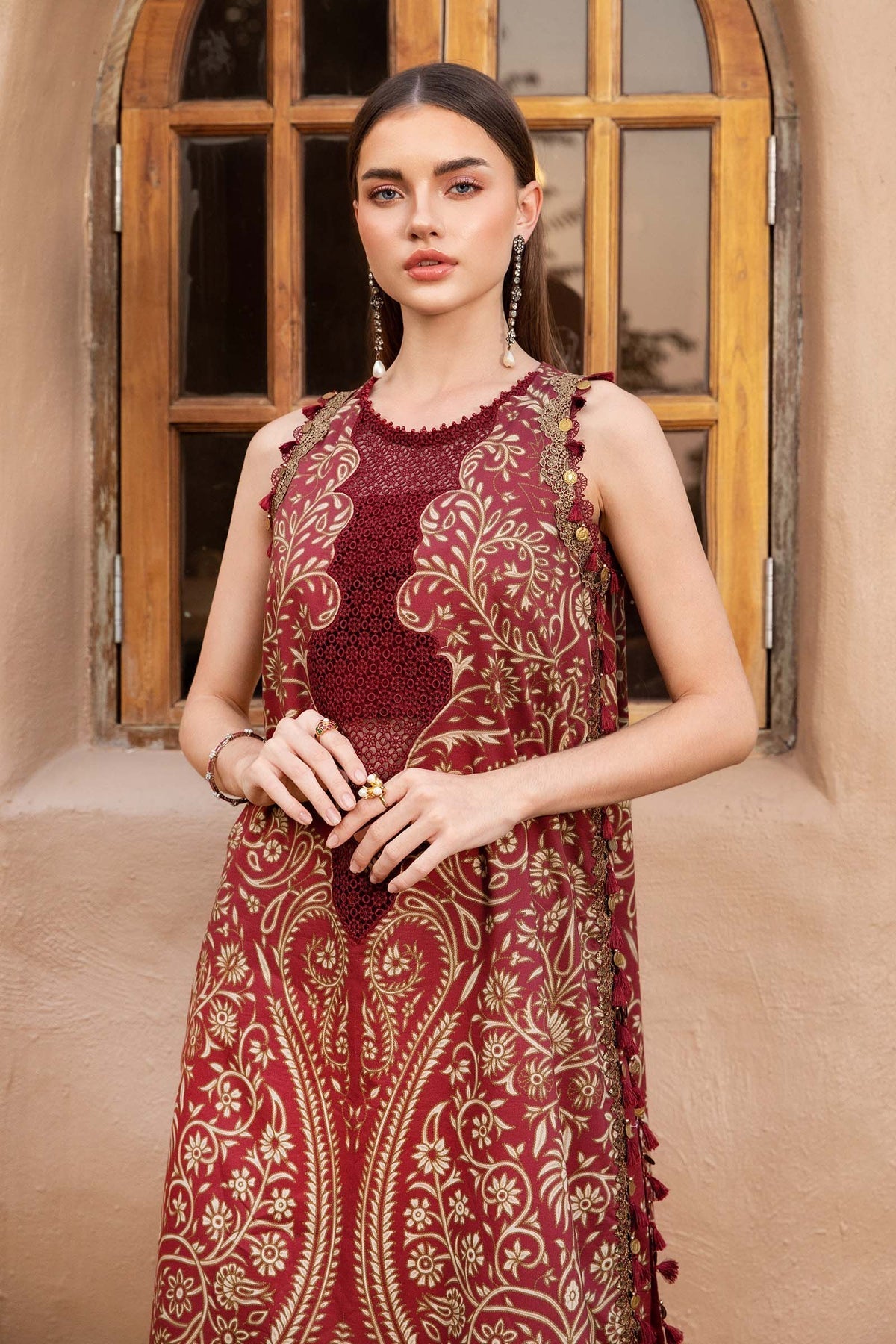 Maria B | M Prints 25 | MPT-2512-A - Official Maria B stockist in UK - Sakeena London