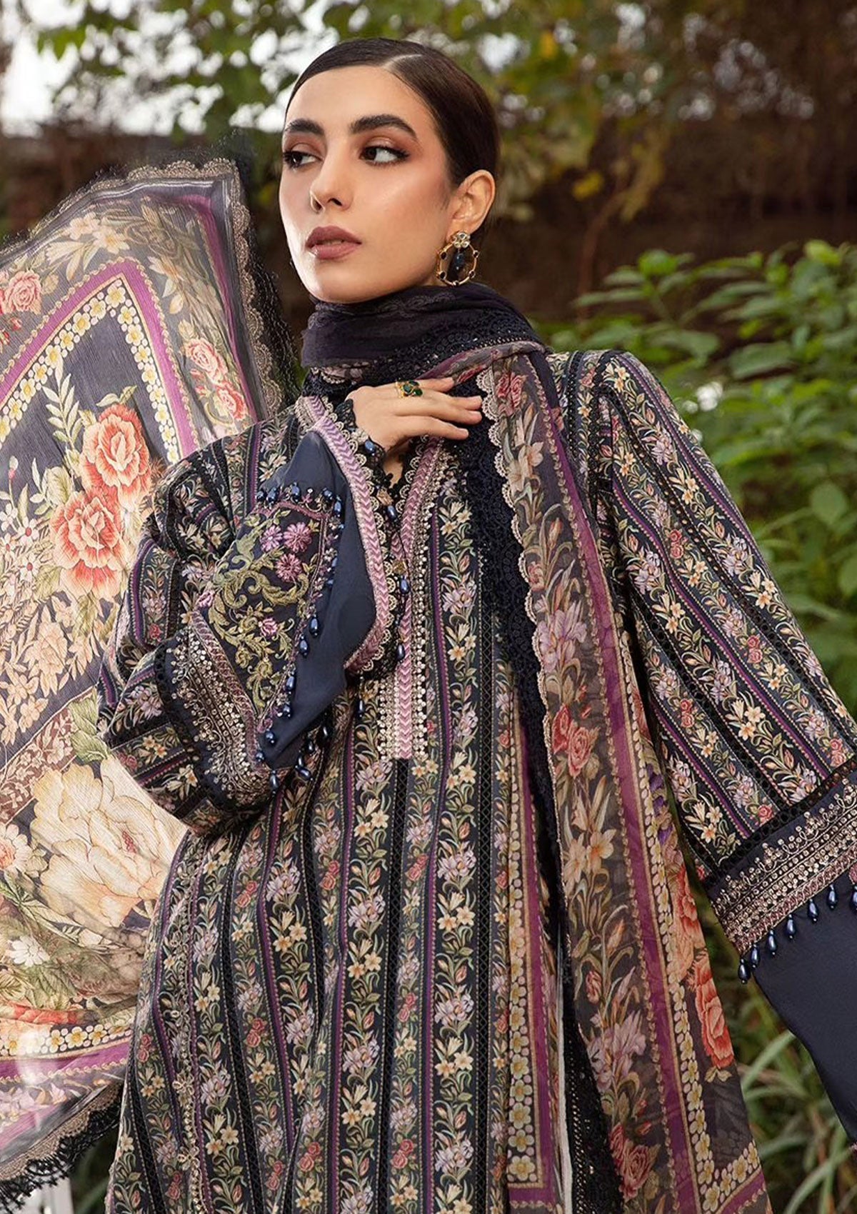 Lawn Collection - Maria B - M Prints - Spring Summer - MM24#7 B