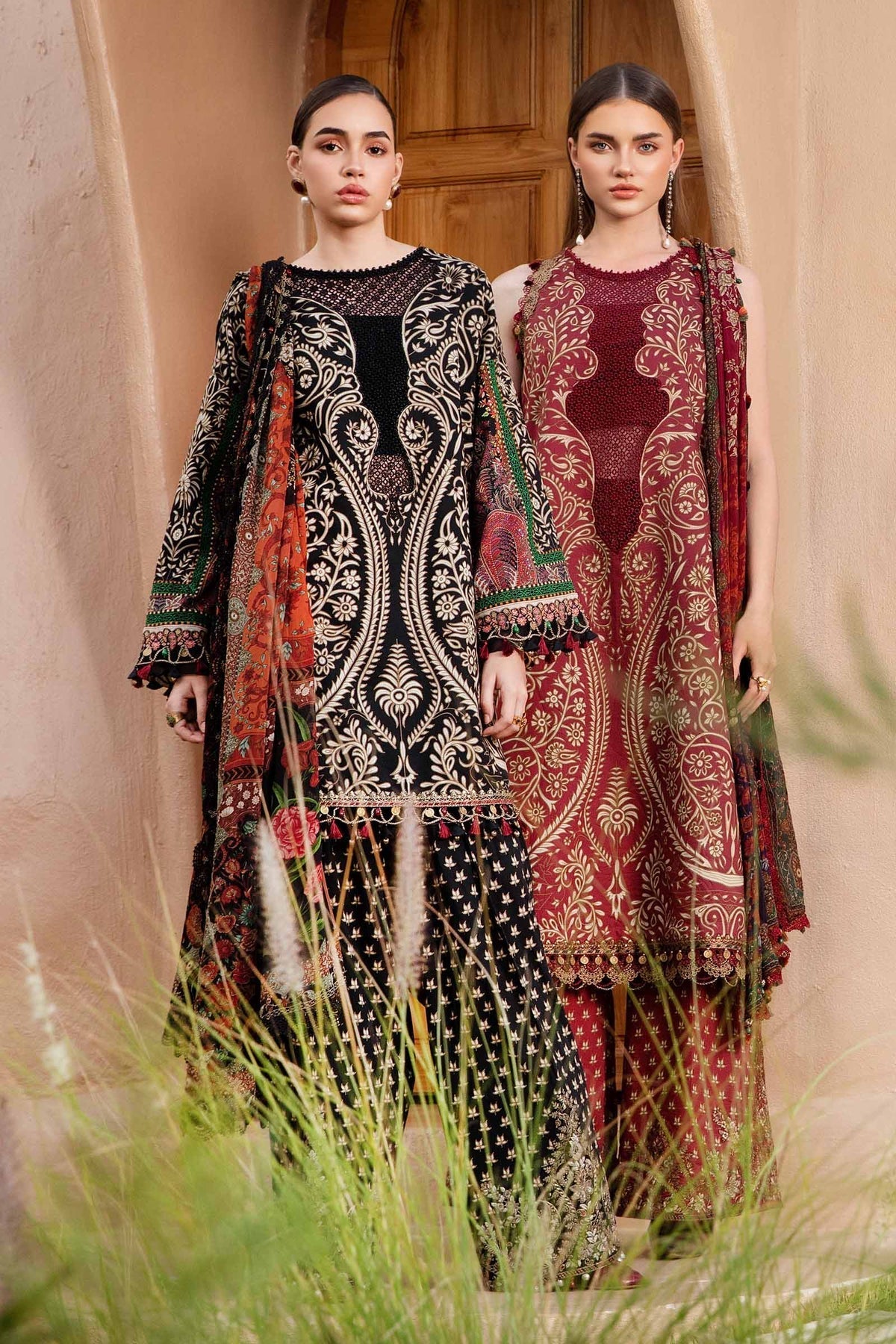 Maria B | M Prints 25 | MPT-2512-B - Official Maria B stockist in UK - Sakeena London